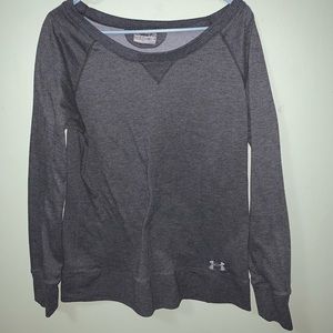 UNDER ARMOUR Wide Neck Pullover Sweatshirt